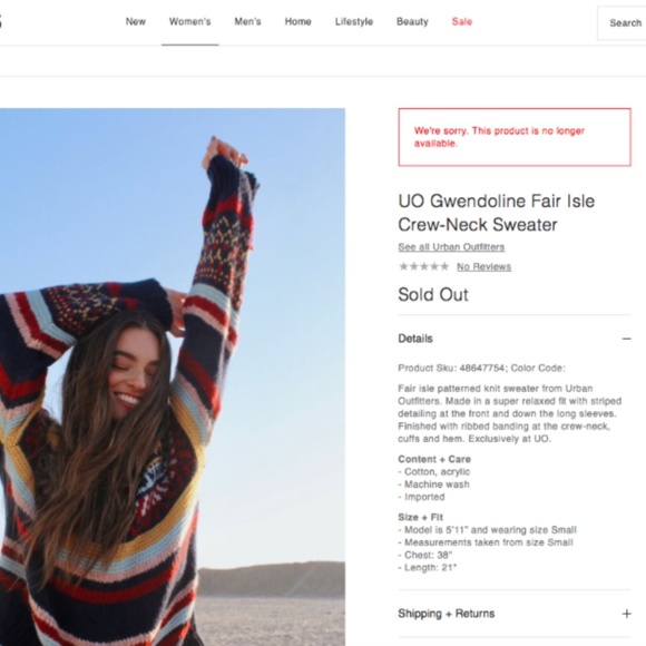 Urban Outfitters Colorful Striped Fair Isle Sweater - Picture 5 of 15